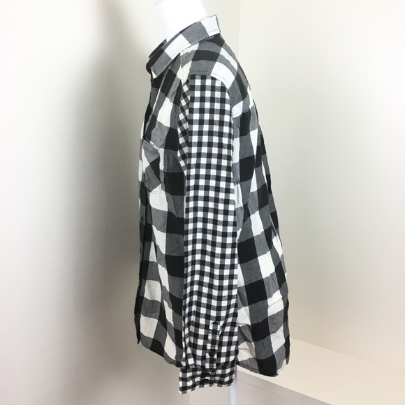 🛍American Eagle Buffalo Check Jegging Shirt - Picture 3 of 4
